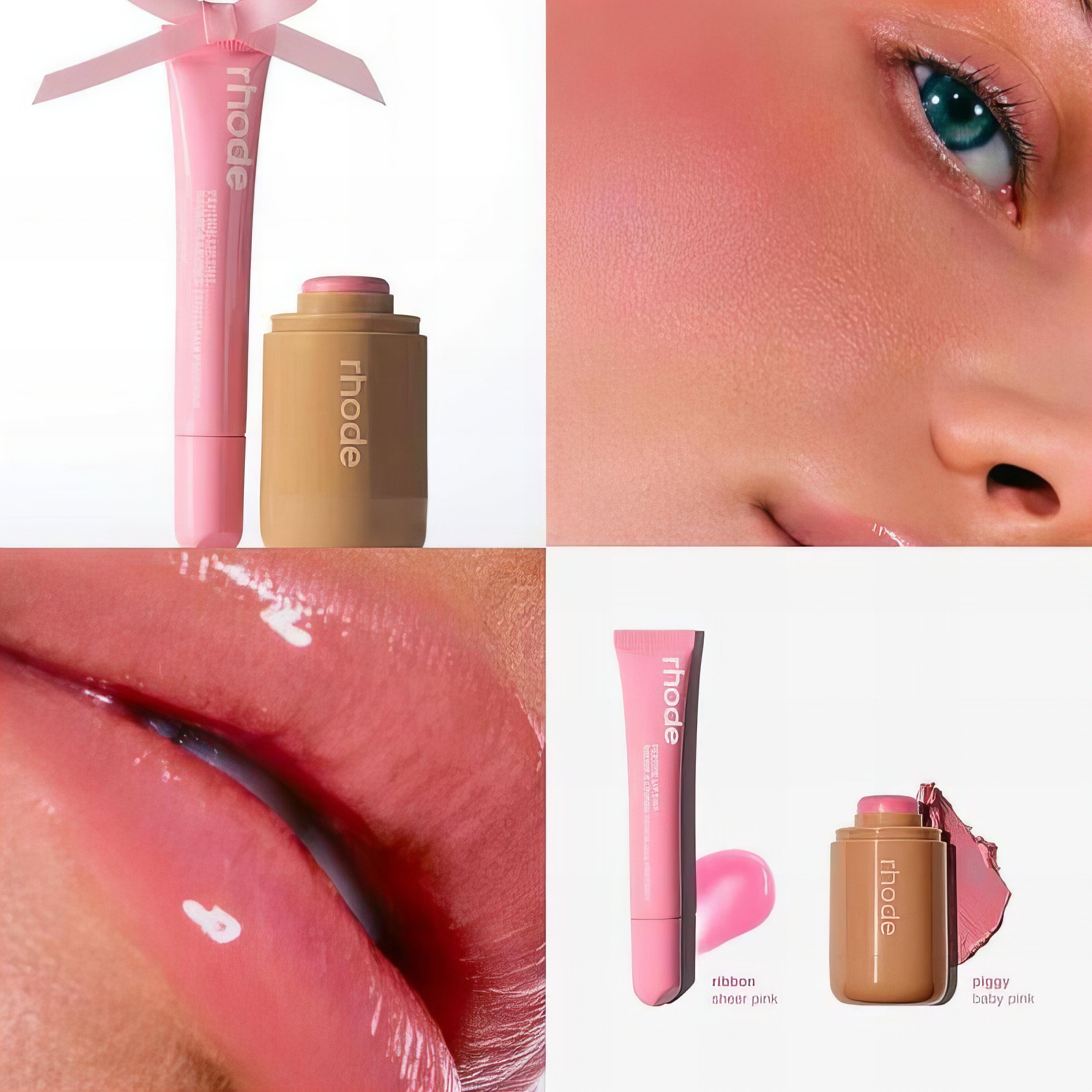 Pocket Blush + Peptide Lip Tint Rhode (Essential Duos) Acessório de Beleza BELISSE STORE