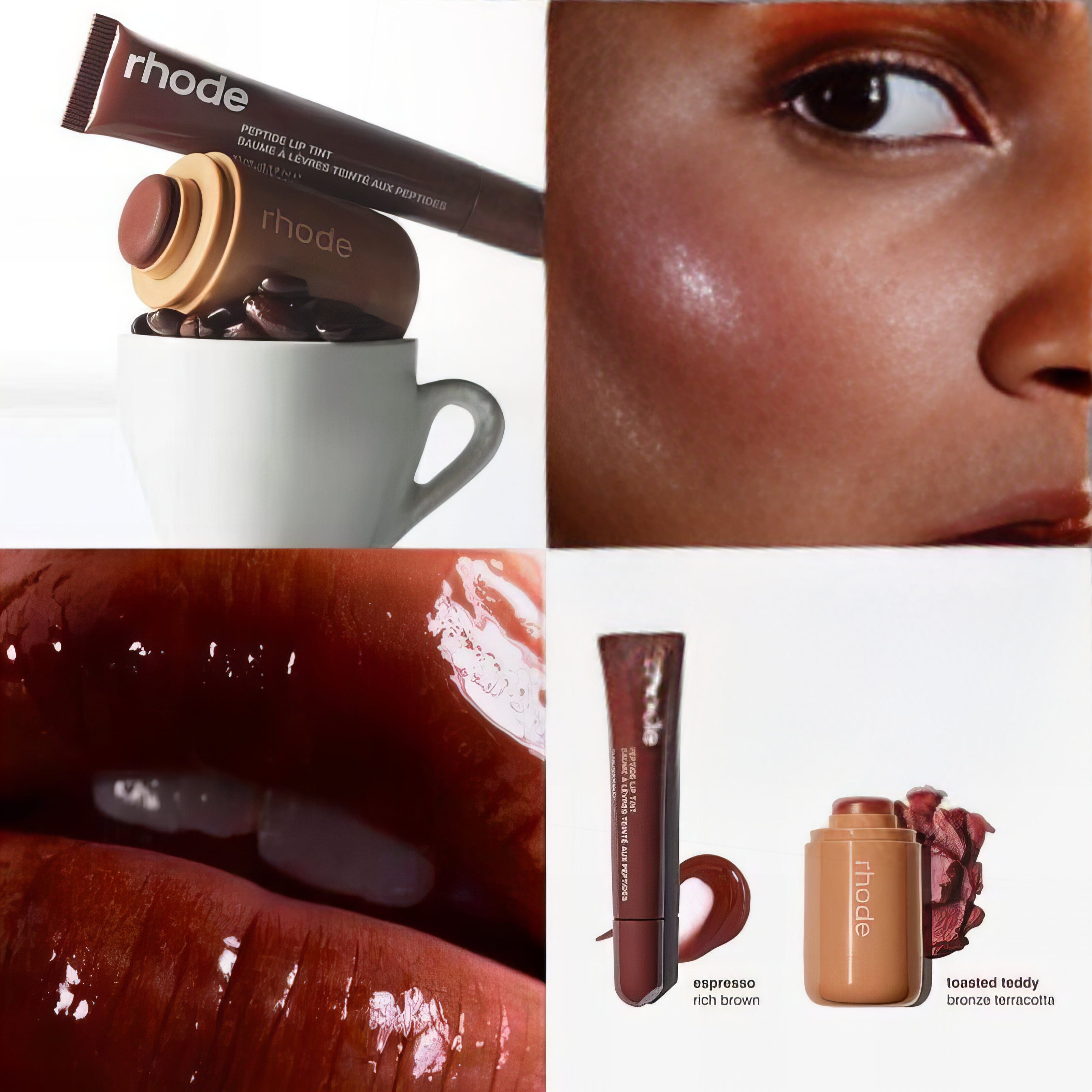 Pocket Blush + Peptide Lip Tint Rhode (Essential Duos) Acessório de Beleza BELISSE STORE