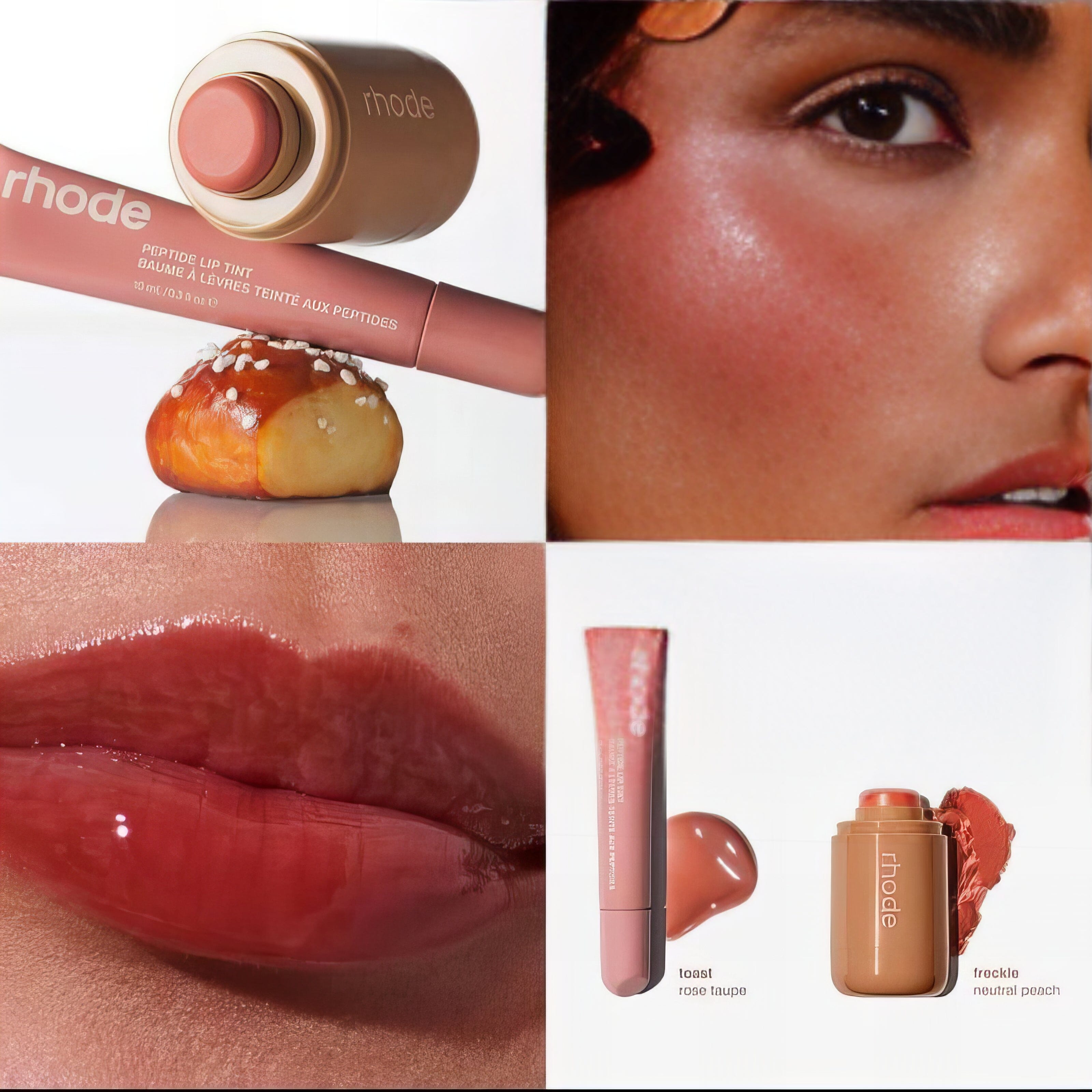 Pocket Blush + Peptide Lip Tint Rhode (Essential Duos) Acessório de Beleza BELISSE STORE