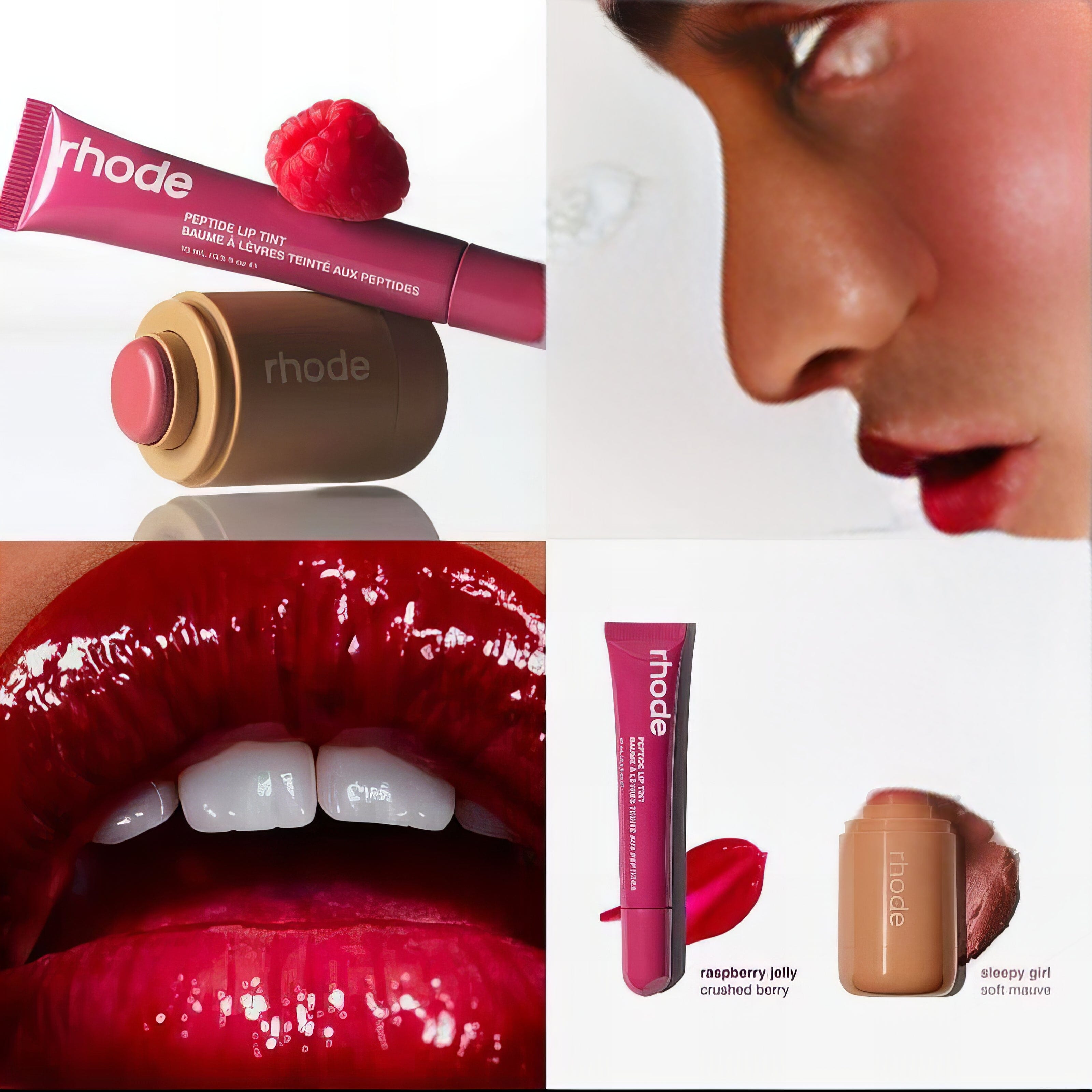 Pocket Blush + Peptide Lip Tint Rhode (Essential Duos) Acessório de Beleza BELISSE STORE