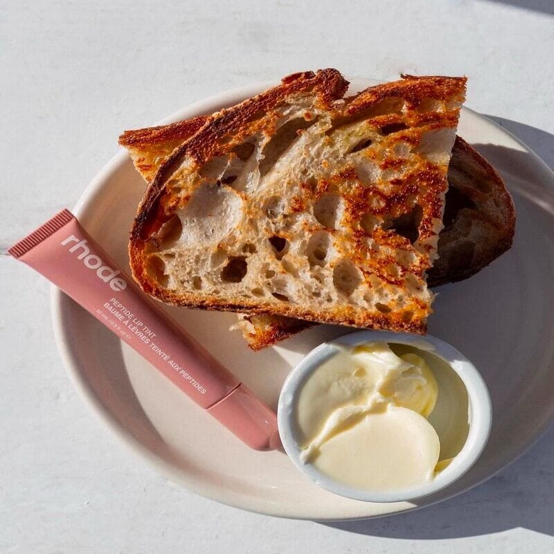 Rhode Peptide Lip Tint Lip Tint Peptide BELISSE STORE Toast - Rosa Amendoado